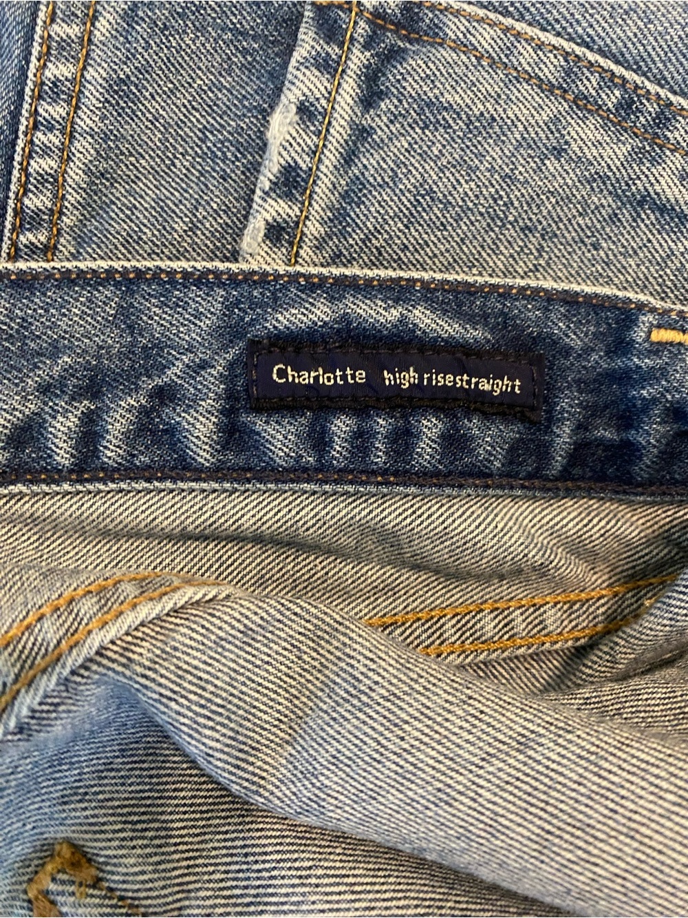Aritzia Citizens of Humanity Premium Vintage Charlotte High Rise Straight SZ 24 - Picture 14 of 16